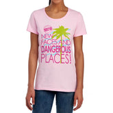 Beverly Hills 90210 Tagline Women's 18/1 Cotton Short-Sleeve T-Shirt